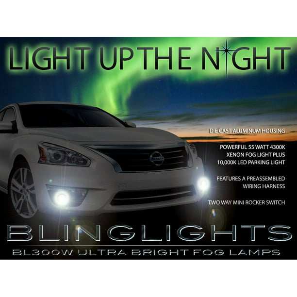 Front bumper Driving Fog Light Lamps Lighting For 2007-2012 NISSAN ALTIMA SEDAN